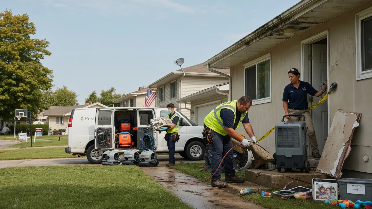 Water Damage Restoration in Kenney, IL near me